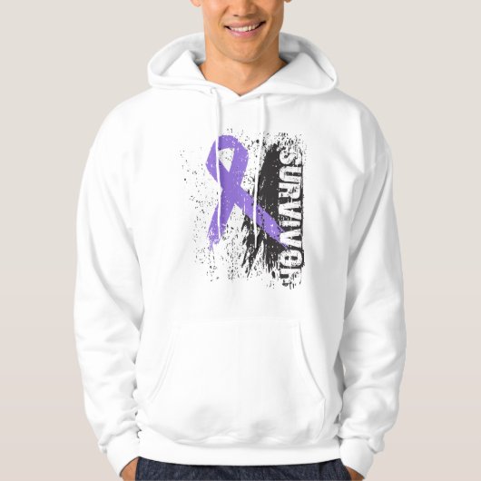 Ontwerp van de schilder - Hodgkins lymfoom Survivo Hoodie (Voorkant)