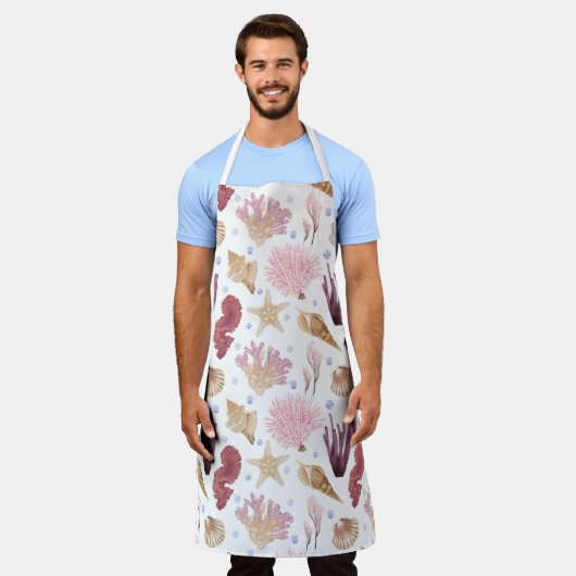 Ontwerp van de serie Marine Life Series 23 Schort (Gedragen)