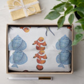 Ontwerp van de serie Marine Life Series 4 Tissue P Tissuepapier (Geschenk)