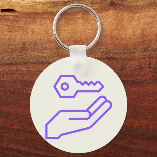 ontwerp van de sleutelketen sleutelhanger (Achterkant)