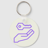 ontwerp van de sleutelketen sleutelhanger (Achterkant)