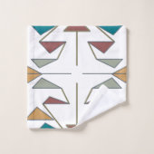 Ontwerp van de Southwestern Oblique driehoek Bad Handdoek (Wasdoekje)