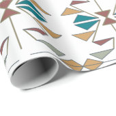 Ontwerp van de Southwestern Oblique driehoek Cadeaupapier (Rol Hoek)