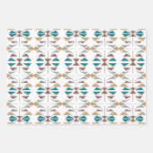 Ontwerp van de Southwestern Oblique driehoek Inpakpapier Vel (Voorkant 3)