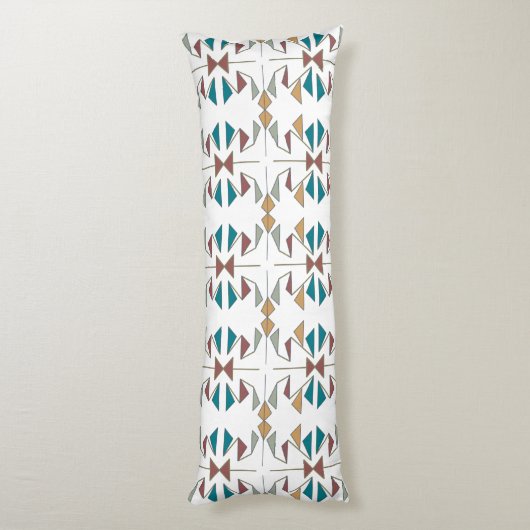 Ontwerp van de Southwestern Oblique driehoek Lichaamskussen (Achterkant (Verticaal))