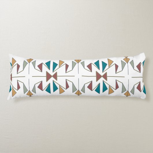 Ontwerp van de Southwestern Oblique driehoek Lichaamskussen (Voorkant)