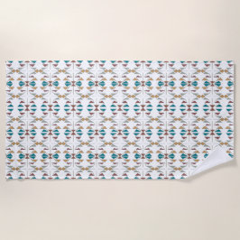 Ontwerp van de Southwestern Oblique driehoek Strandlaken