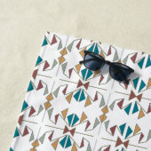 Ontwerp van de Southwestern Oblique driehoek Strandlaken (In situ)