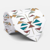 Ontwerp van de Southwestern Oblique driehoek Stropdas (Opgerold)