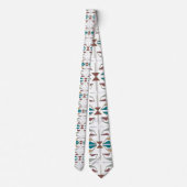 Ontwerp van de Southwestern Oblique driehoek Stropdas (Achterkant)