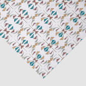 Ontwerp van de Southwestern Oblique driehoek Tissuepapier (Detail)