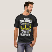 Ontwerp van de speldenband t-shirt (Voorkant volledig)
