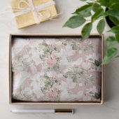 Ontwerp van de  Spring Shabby Chic-reeks 8 Tissuepapier (Geschenk)