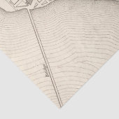 Ontwerp van de Stadskaartreeks 11 Tissuepapier (Detail)