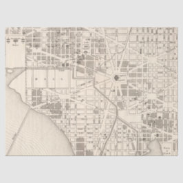 Ontwerp van de Stadskaartreeks 11 Tissuepapier
