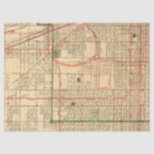 Ontwerp van de Stadskaartreeks 1 Tissuepapier (Voorkant)