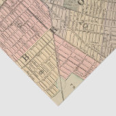 Ontwerp van de Stadskaartreeks 6 Tissuepapier (Detail)
