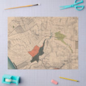 Ontwerp van de Stadskaartreeks 7 Tissuepapier (Craft)