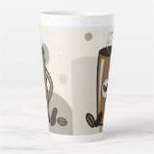 ontwerp van de stomende latte-Mok Latte Mok (Voorkant)
