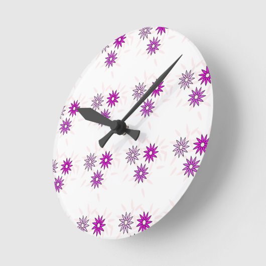 Ontwerp van de stootbloem ronde klok (Hoek)