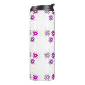 Ontwerp van de stootbloem thermosbeker (Gedraaid links)