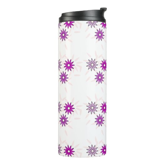 Ontwerp van de stootbloem thermosbeker (Gedraaid links)