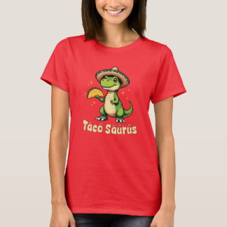 Ontwerp van de Taco-dinosaurus T-shirt