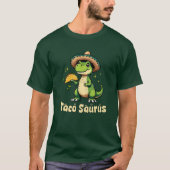 Ontwerp van de Taco-dinosaurus T-shirt (Voorkant)
