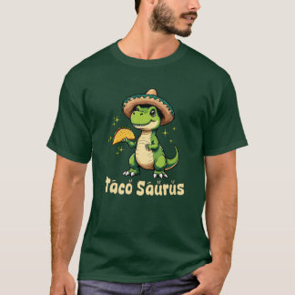 Ontwerp van de Taco-dinosaurus T-shirt