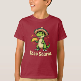 Ontwerp van de Taco-dinosaurus T-shirt