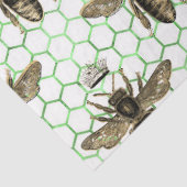 Ontwerp van de tea Garden Bee-reeks 27 Weefselpapi Tissuepapier (Detail)