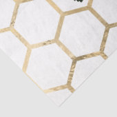 Ontwerp van de Tea Garden Bee-reeks 31 Tissuepapier (Detail)