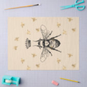Ontwerp van de Tea Garden Bee-reeks 57 Tissuepapier (Craft)