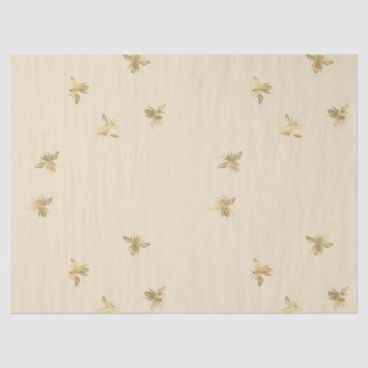 Ontwerp van de tea Garden Bee-reeks 8 Weefselpapie Tissuepapier (Voorkant)