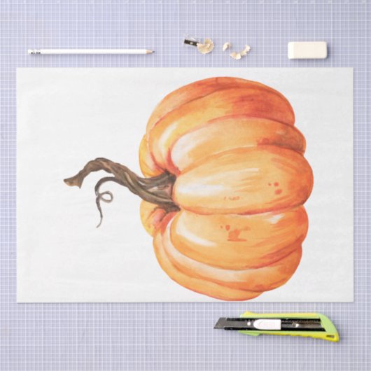 Ontwerp van de Thanksgiving-pompoenreeks 13 Tissuepapier (Craft)