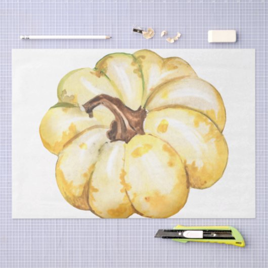 Ontwerp van de Thanksgiving-pompoenreeks 14 Tissuepapier (Craft)