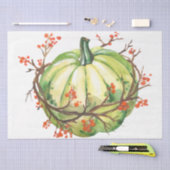 Ontwerp van de Thanksgiving-pompoenreeks 17 Tissuepapier (Craft)