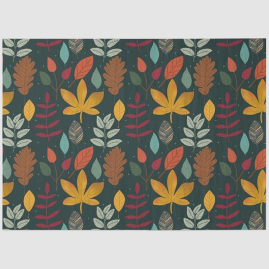 Ontwerp van de Thanksgiving Pumpkin-reeks 28 Tissuepapier (Voorkant)