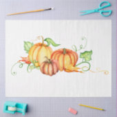Ontwerp van de Thanksgiving Pumpkin-reeks 8 Tissuepapier (Craft)