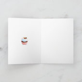 Ontwerp van de theepartij kaart (Binnen)
