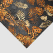 Ontwerp van de Tijgerreeks van koper 4 Tissuepapier (Detail)