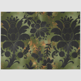 Ontwerp van de Tijgerreeks van koper 7 Tissuepapier