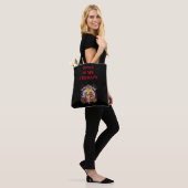 Ontwerp van de TRAVEL-therapie Tote Bag (Op model)