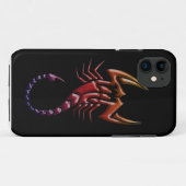 Ontwerp van de tribale schorpioen Case-Mate iPhone case (Achterkant (horizontaal))