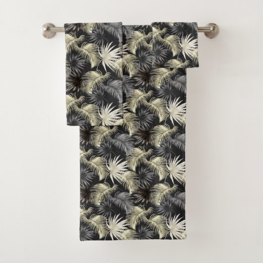 Ontwerp van de Tropische Dierafdrukken &Greenery-r Bad Handdoek (Insitu)