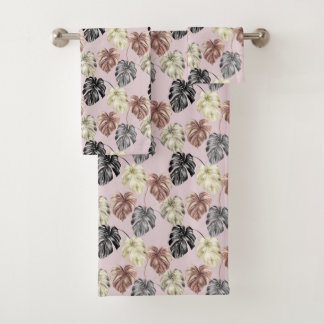 Ontwerp van de Tropische Dierafdrukken &Greenery-r Bad Handdoek