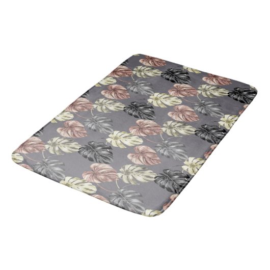 Ontwerp van de Tropische Dierafdrukken &Greenery-r Badmat (Gekanteld)