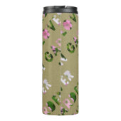 Ontwerp van de tuinloper thermosbeker (Achterkant)