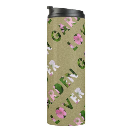 Ontwerp van de tuinloper thermosbeker (Geroteerd rechts)