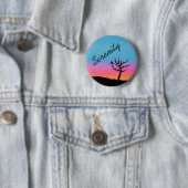 Ontwerp van de Twilight Sky-service Ronde Button 5,7 Cm (In situ)
